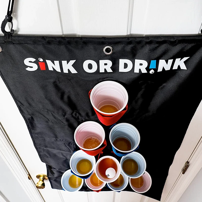 Sink or Drink - Travel Pong Game-