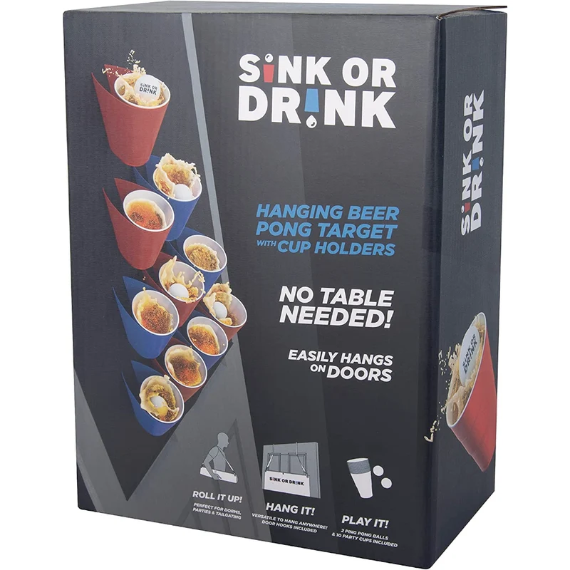 Sink or Drink - Travel Pong Game-