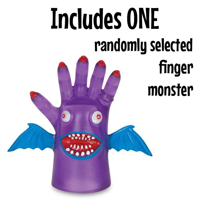 Fantastic Finger Monster - includes 1 random monster