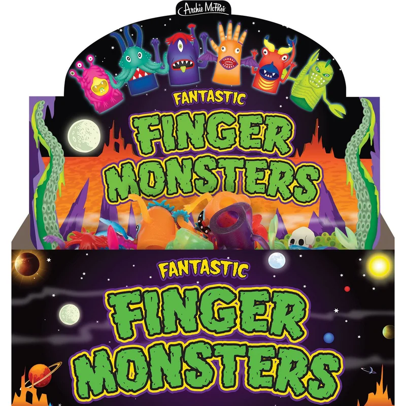 Fantastic Finger Monster - includes 1 random monster