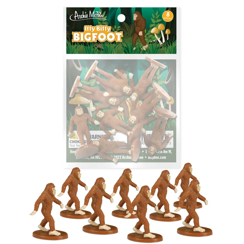 Itty Bitty Bigfoot - bag of 8pcs