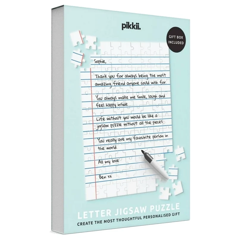 Personalized Letter Jigsaw Puzzle