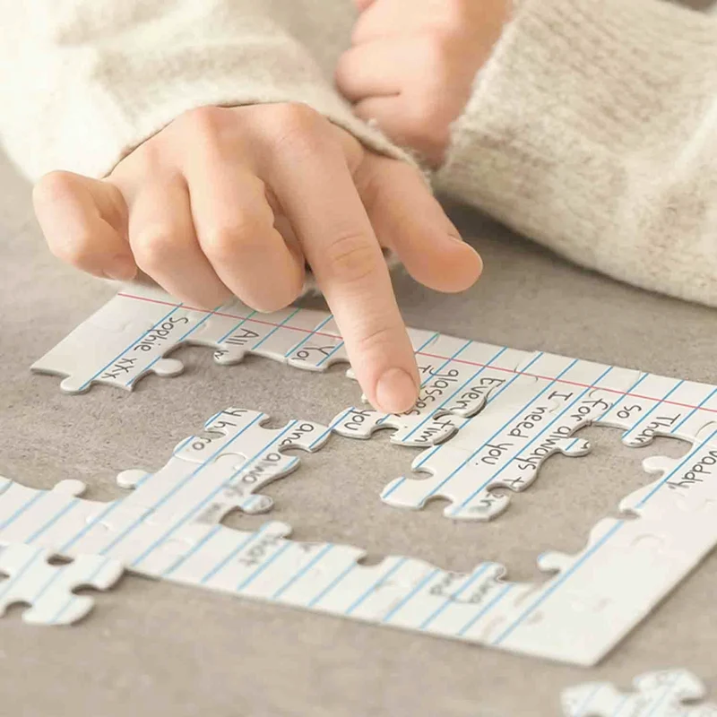 Personalized Letter Jigsaw Puzzle