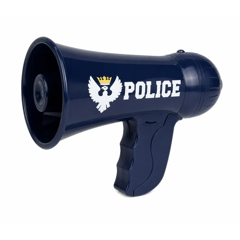 Police Megaphone Accessory, 1 Count