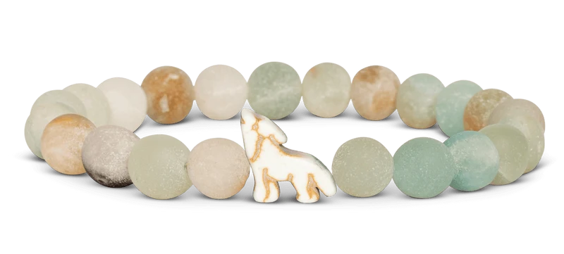Wolf Sky Stone Bracelet