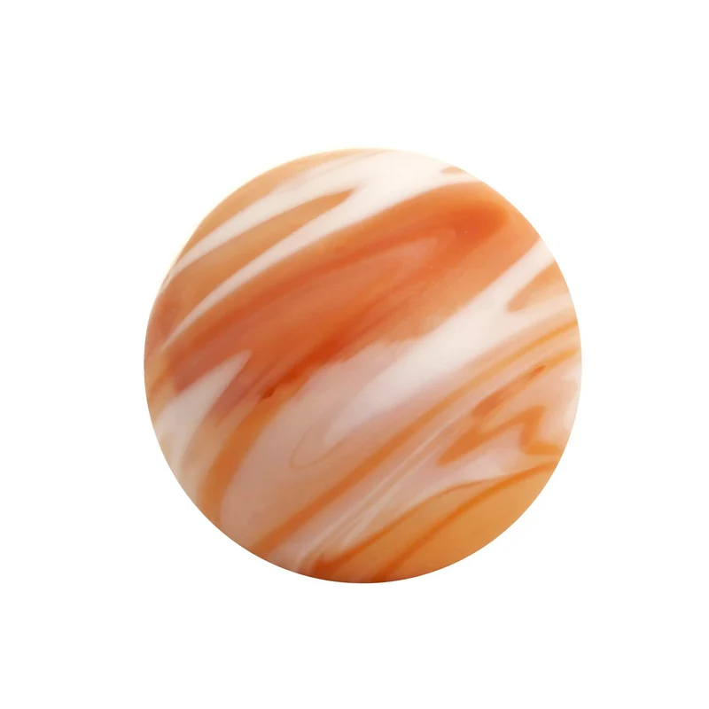 House of Marbles Handmade Sandstorm - Fait à la main (Peach/Pêche) 22mm
