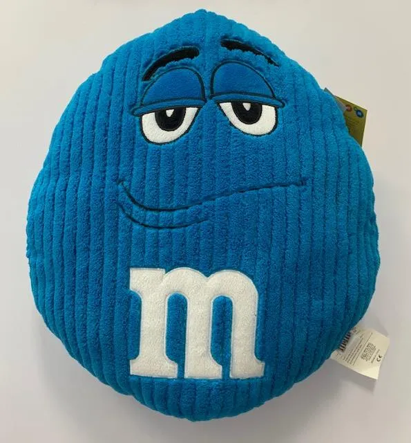 M&M Pillow (Blue) / Oreiller (Bleu)