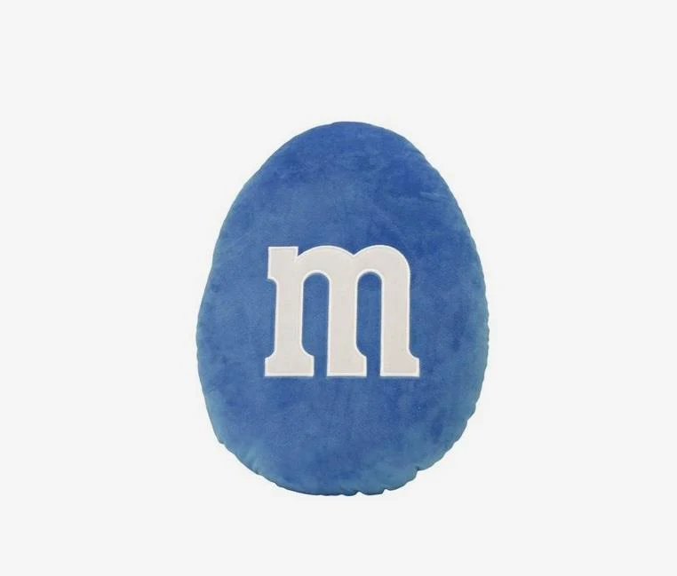 M&M Pillow (Blue) / Oreiller (Bleu)