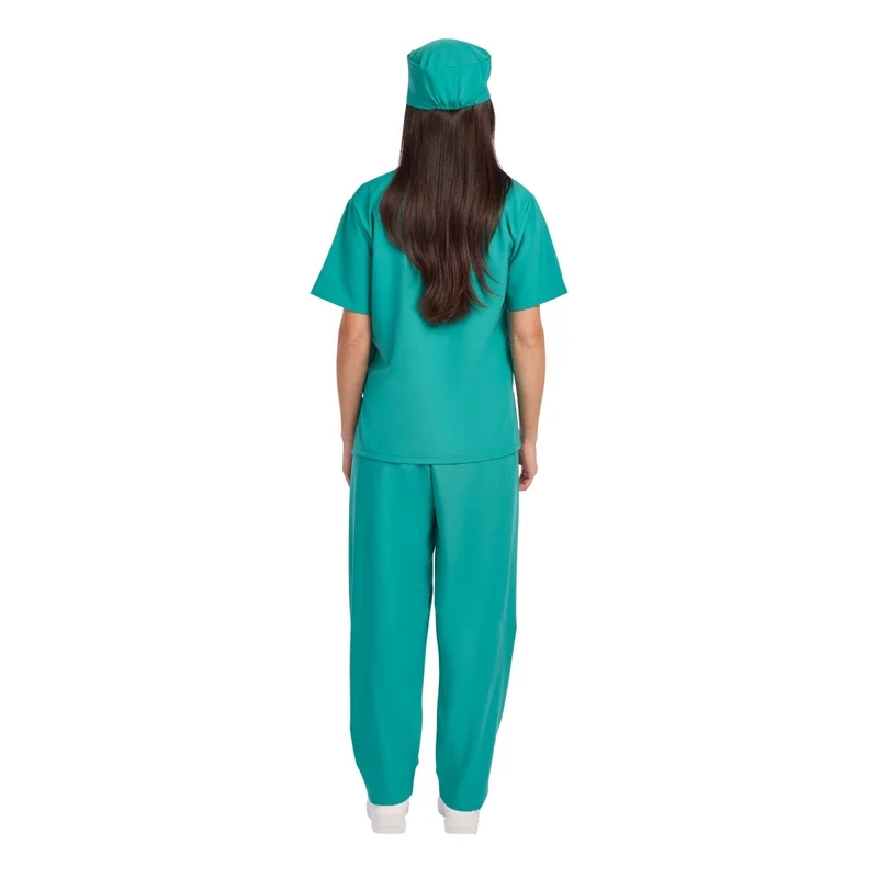 Blue Doctor Plus Size Costume for Adults