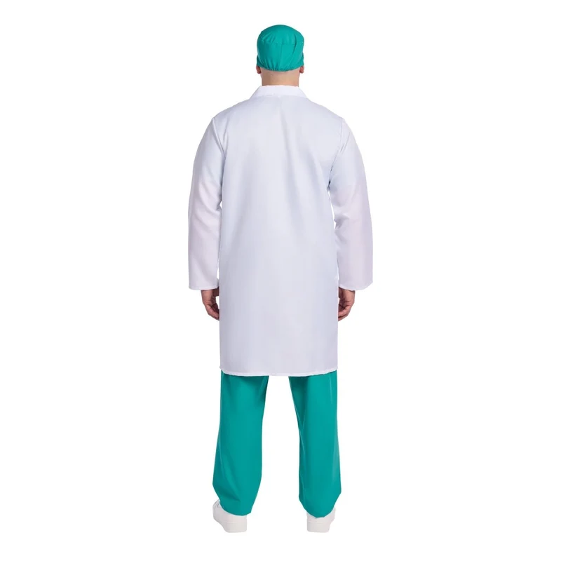 Blue Doctor Plus Size Costume for Adults