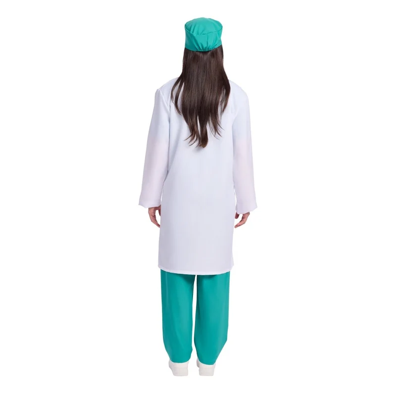 Blue Doctor Plus Size Costume for Adults