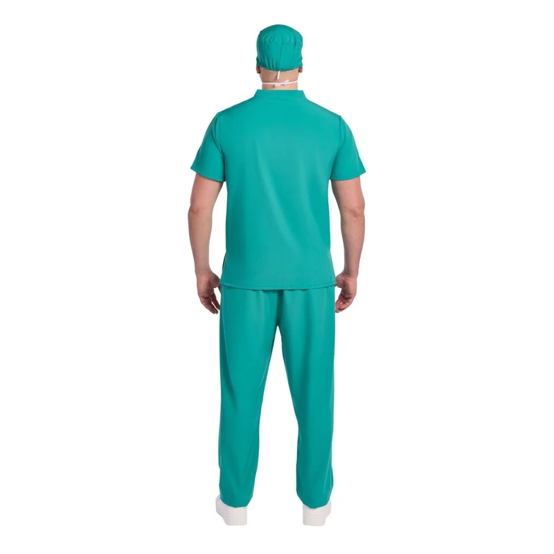 Blue Doctor Costume for Adults