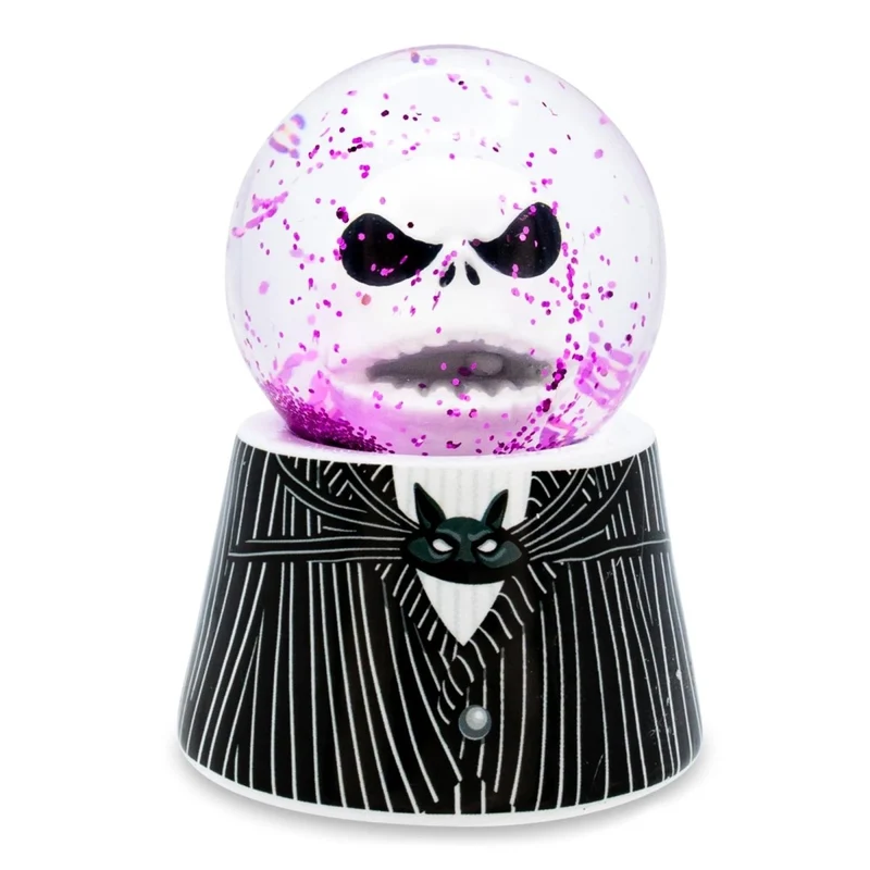 Jack Skellington Mini Light Up Snow Globe, Nightmare Before Christmas