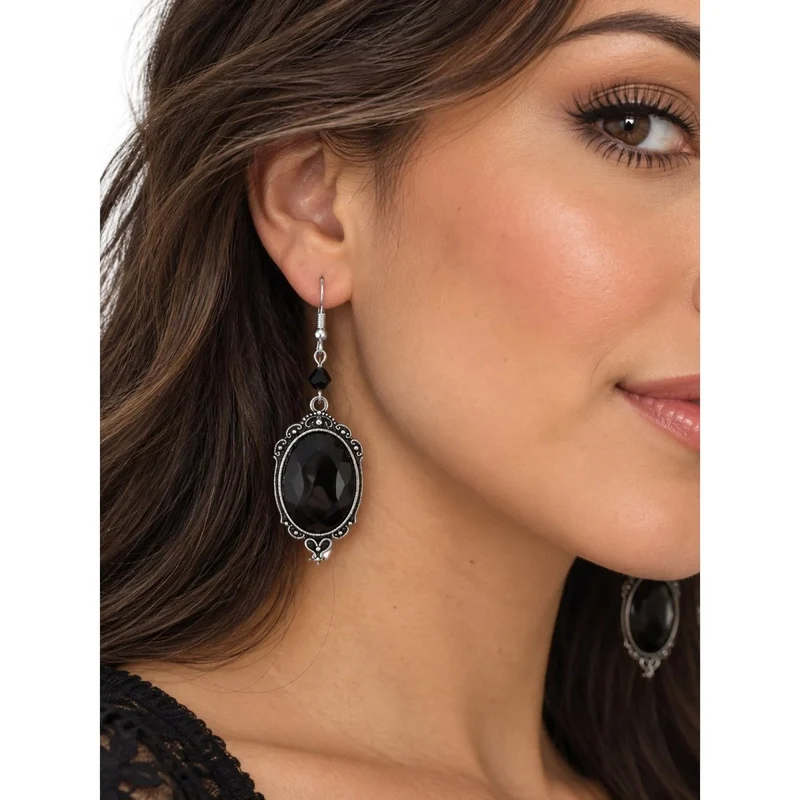 Black Earrings for Adults