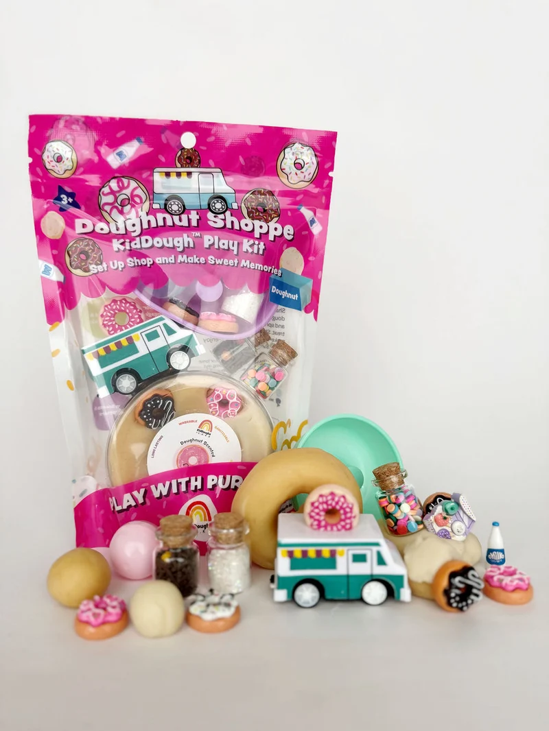 EGKD KidDoughs Doughnut Shoppe Sensory Play Kit 8oz