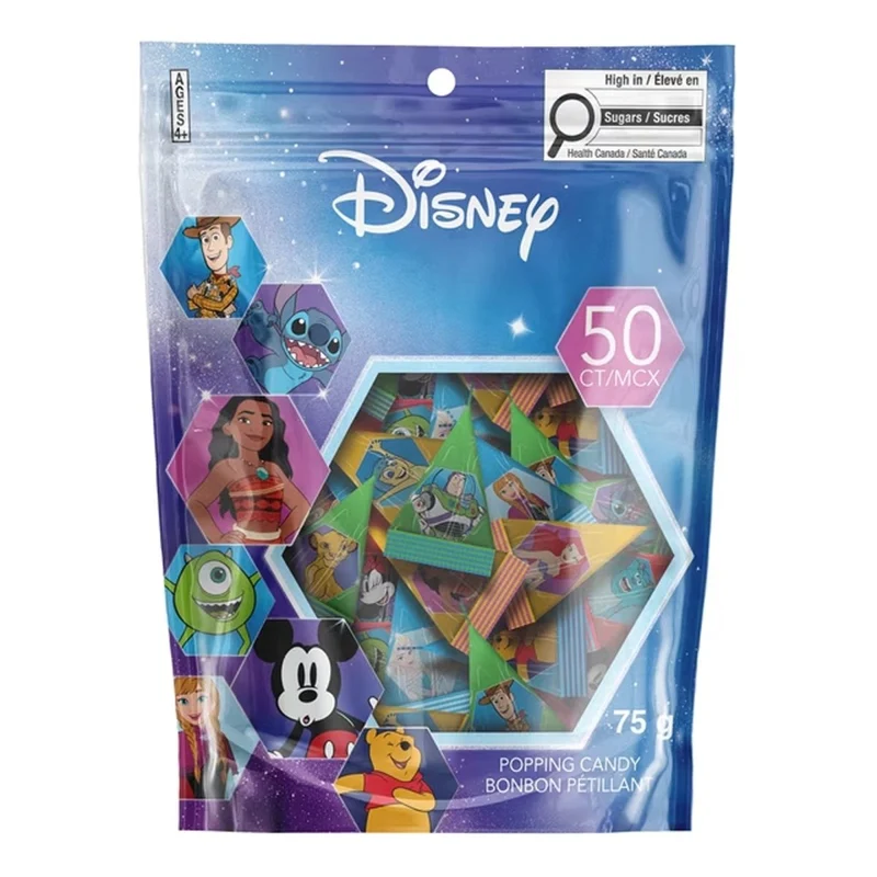Disney Popping Candies, 75g, 50 Count
