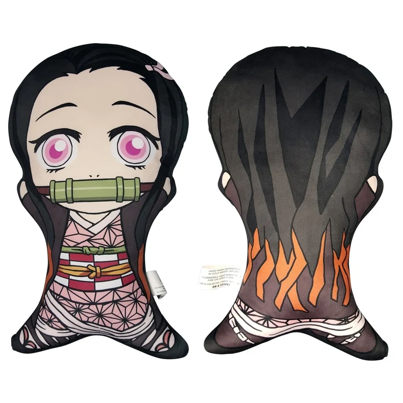 Demon Slayer Nezuko Shaped Pillow, 1 Count