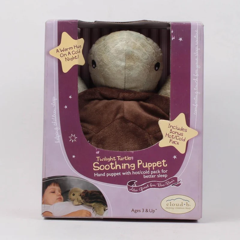 Cloud B Soothing Puppet Turtle - Marionnette Apaisante Tortue