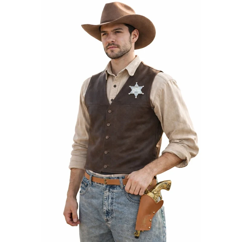 Cowboy Accessory Kit for Adults