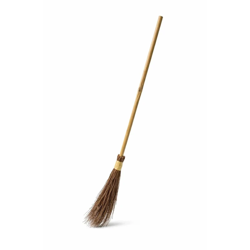 Witch Straw Broom, 1 Count