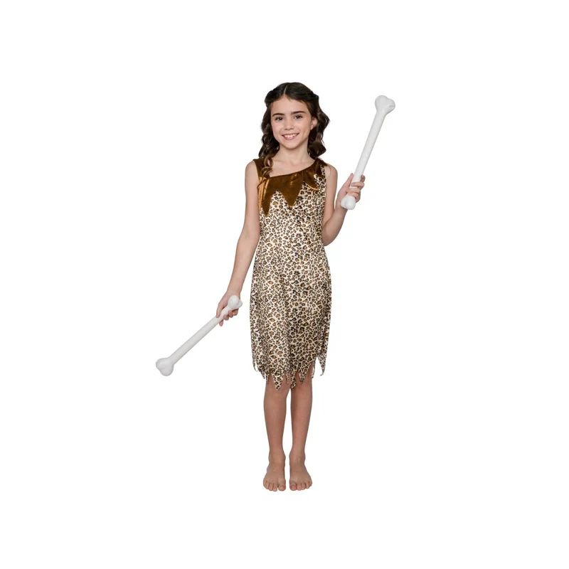 Cavegirl Dress Costume for Kids