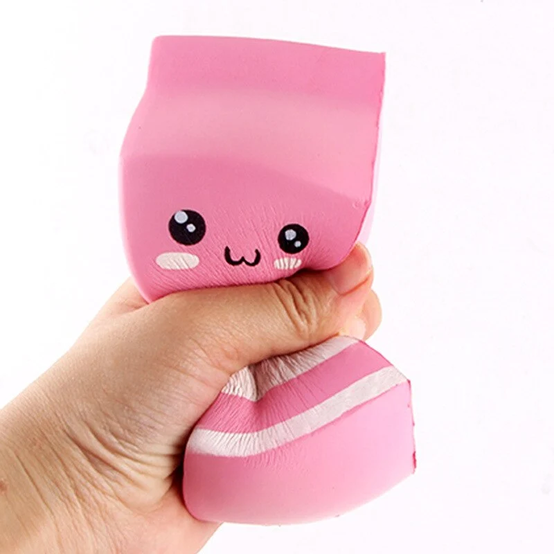 Balle Anti-Stress Squishy Lait