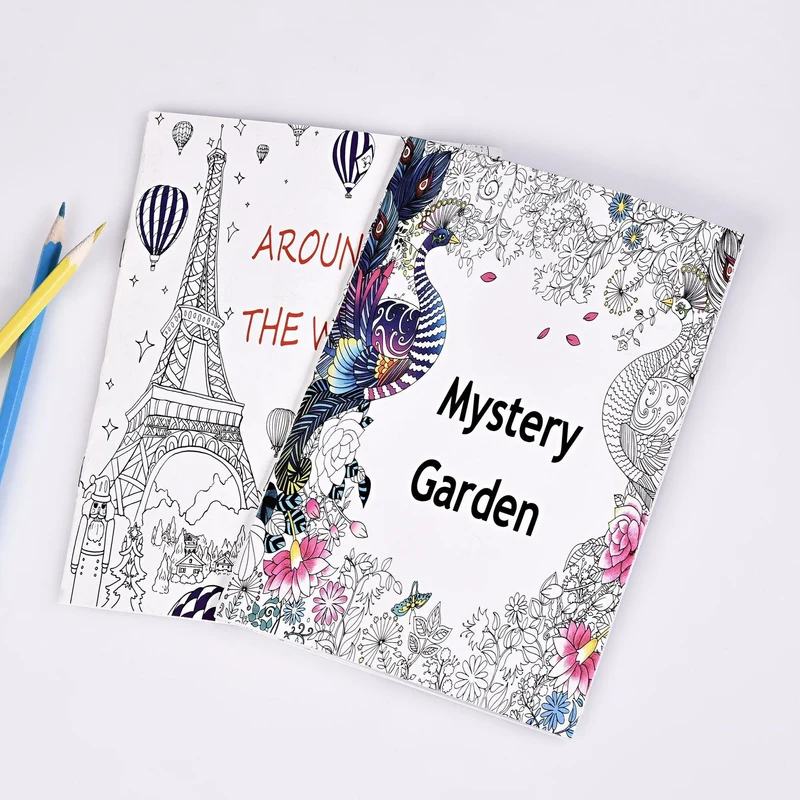 Coloriage Paysage Anti-Stress