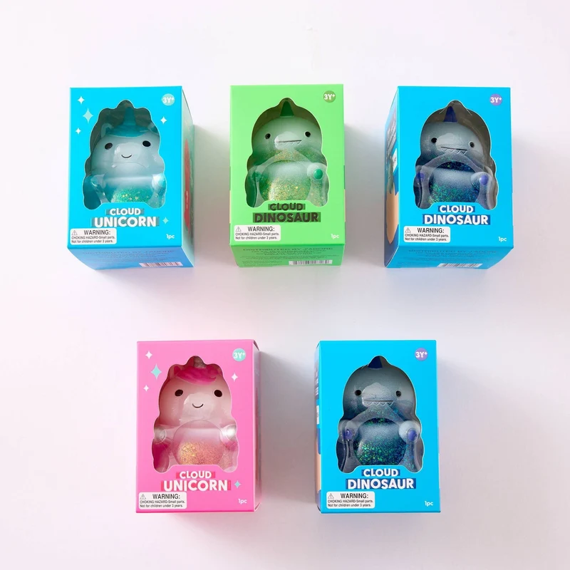 J'adore Unicorn & Dino Sensory Squeeze Toy 1pk