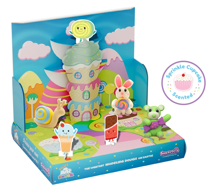 Scented Air Dough: 3-D Build Kits - Sweetopia