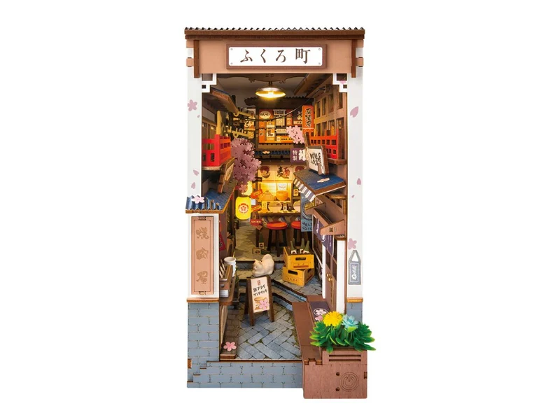 Book Nook - Pièce miniature - Sakura Wine Alley - ROLIFE
