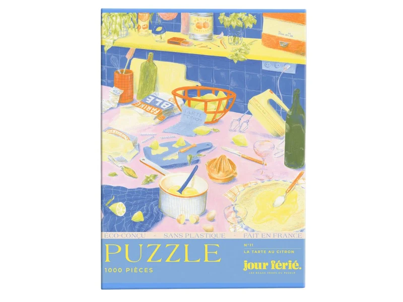 La tarte au citron puzzle 1000 pcs - Jour Férié