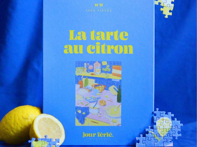 La tarte au citron puzzle 1000 pcs - Jour Férié