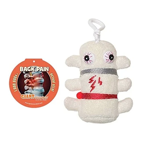 Back Pain Key Chain