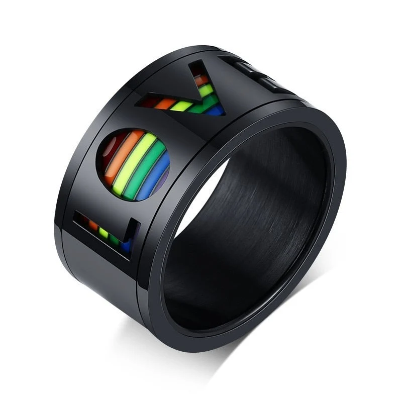 Bague anti-stress Love Spinner