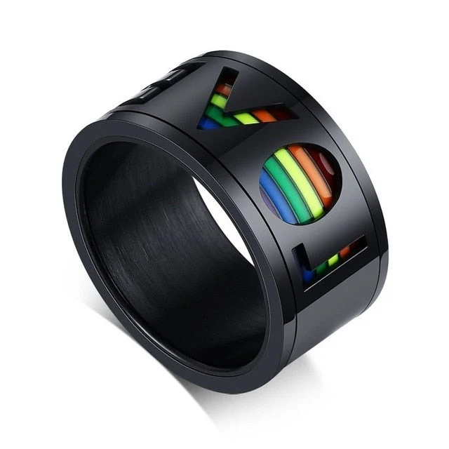 Bague anti-stress Love Spinner