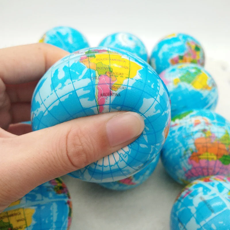 Globe anti stress en mousse