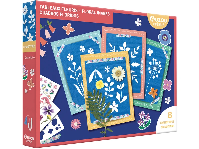 Mon coffret d’artiste – Tableaux fleuris - Auzou