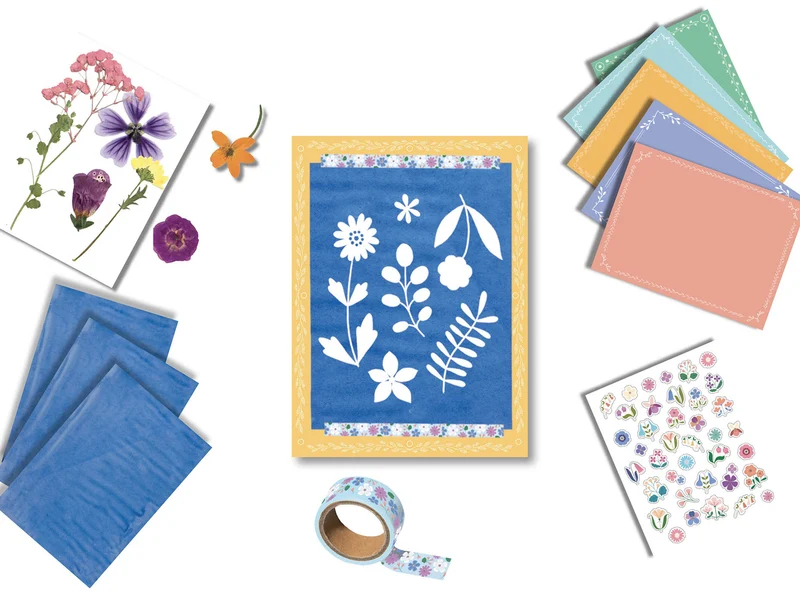 Mon coffret d’artiste – Tableaux fleuris - Auzou