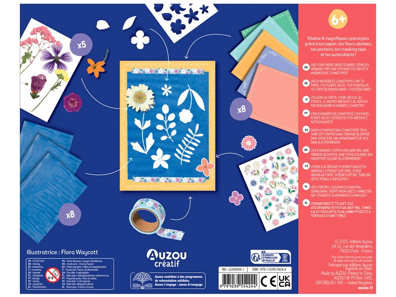 Mon coffret d’artiste – Tableaux fleuris - Auzou
