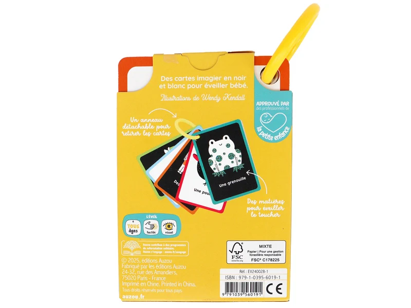 Mes premières cartes pour éveiller bébé - Auzou