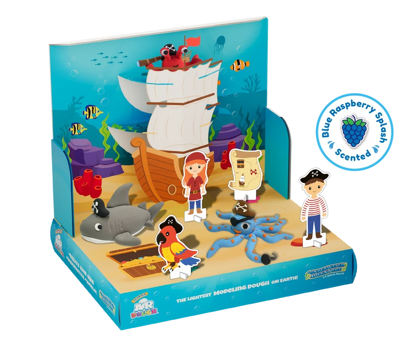 Scented Air Dough: 3-D Build Kits - Underwater
