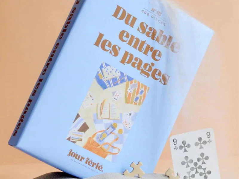 Puzzle Du sable entre les pages - 500 pcs - Jour Férié