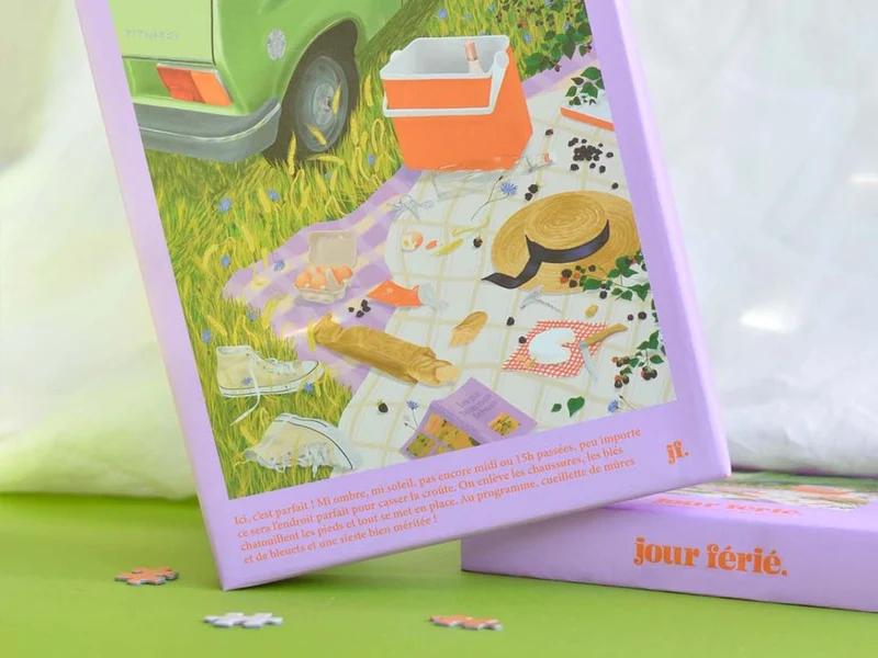 Le casse-croûte Puzzle 1000 pcs - Jour Férié