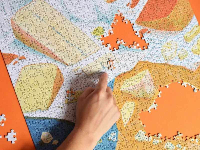 Passer au fromage puzzle 1000 pcs - Jour Férié