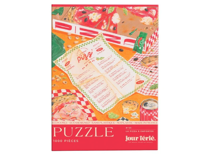 Pizza à emporter Puzzle 1000 pcs - Jour Férié