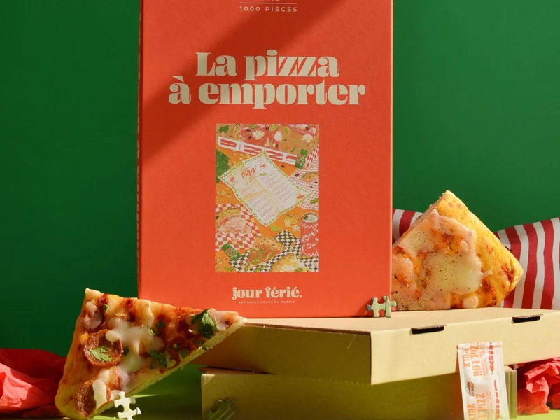Pizza à emporter Puzzle 1000 pcs - Jour Férié