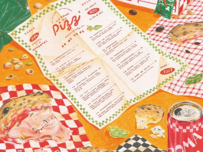 Pizza à emporter Puzzle 1000 pcs - Jour Férié