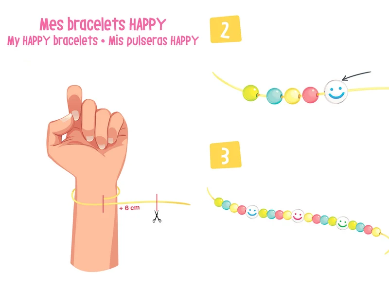 Mes jolis bijoux – Mes bracelets du bonheur - Auzou