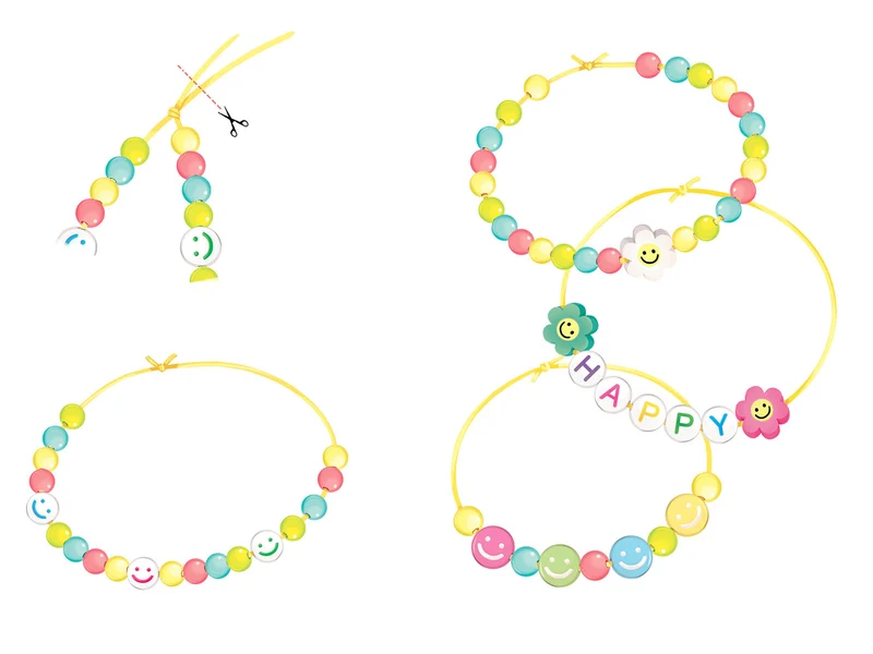 Mes jolis bijoux – Mes bracelets du bonheur - Auzou