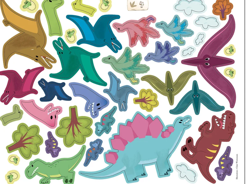 Ma pochette d’artiste – 200 autocollants dinosaures - Auzou
